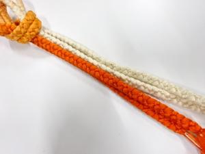 未使用品　正絹　手組帯締め
